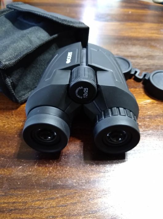 occer 12x25 compact binoculars with low light night vision